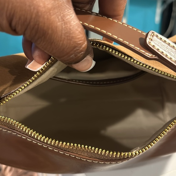 Shoulder or handheld Handbag suede - Picture 7 of 15